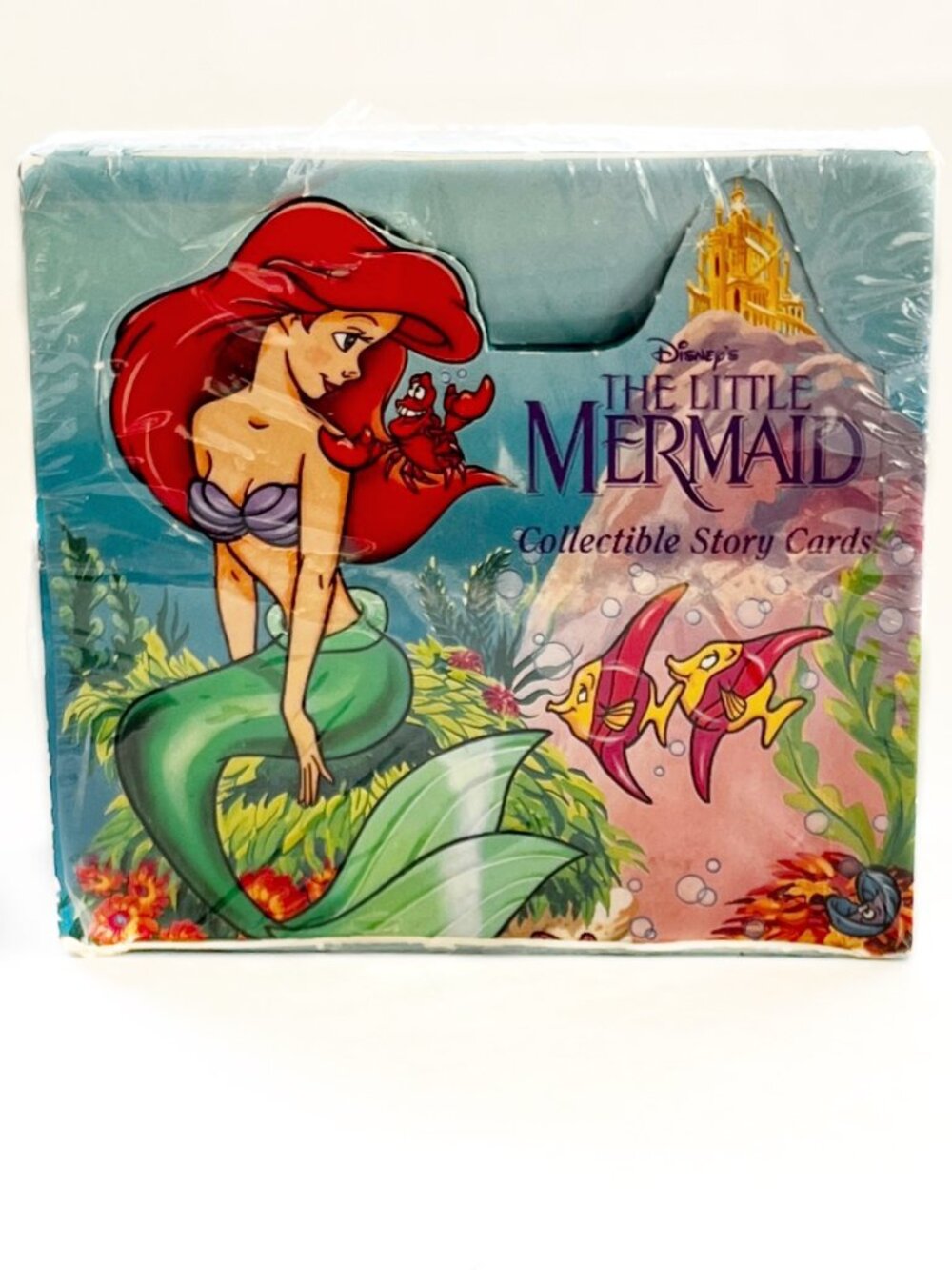 Sealed 1991 Disney The Little Mermaid Collectible Story Cards 12 Pack Pro-Set